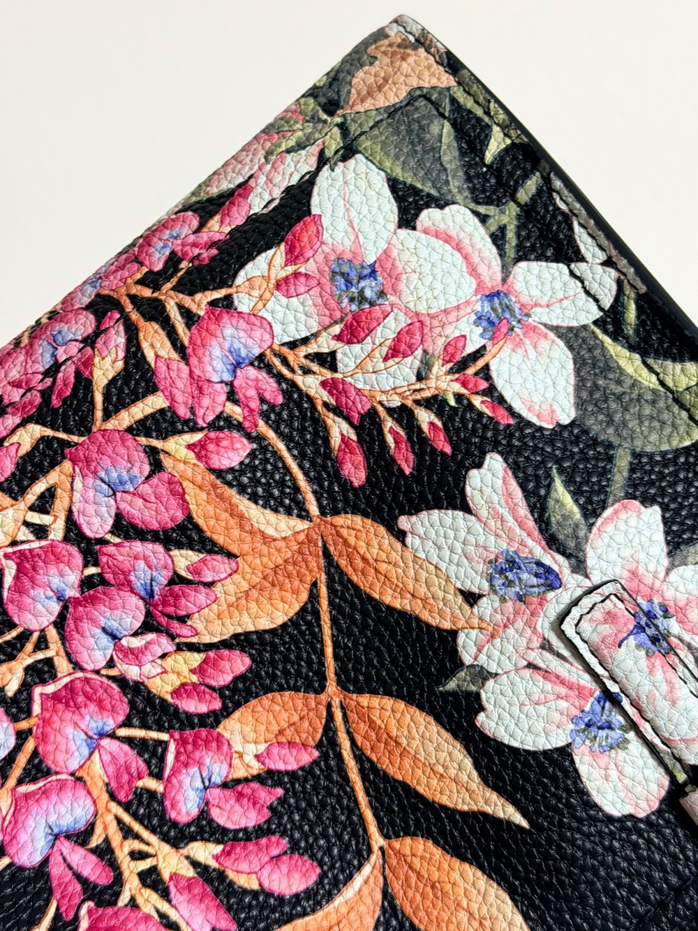 Salvatore Ferragamo Floral Print Leather Small Tote Bag - Picture 16 of 16